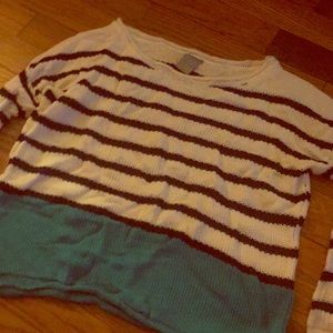 Crop sweater